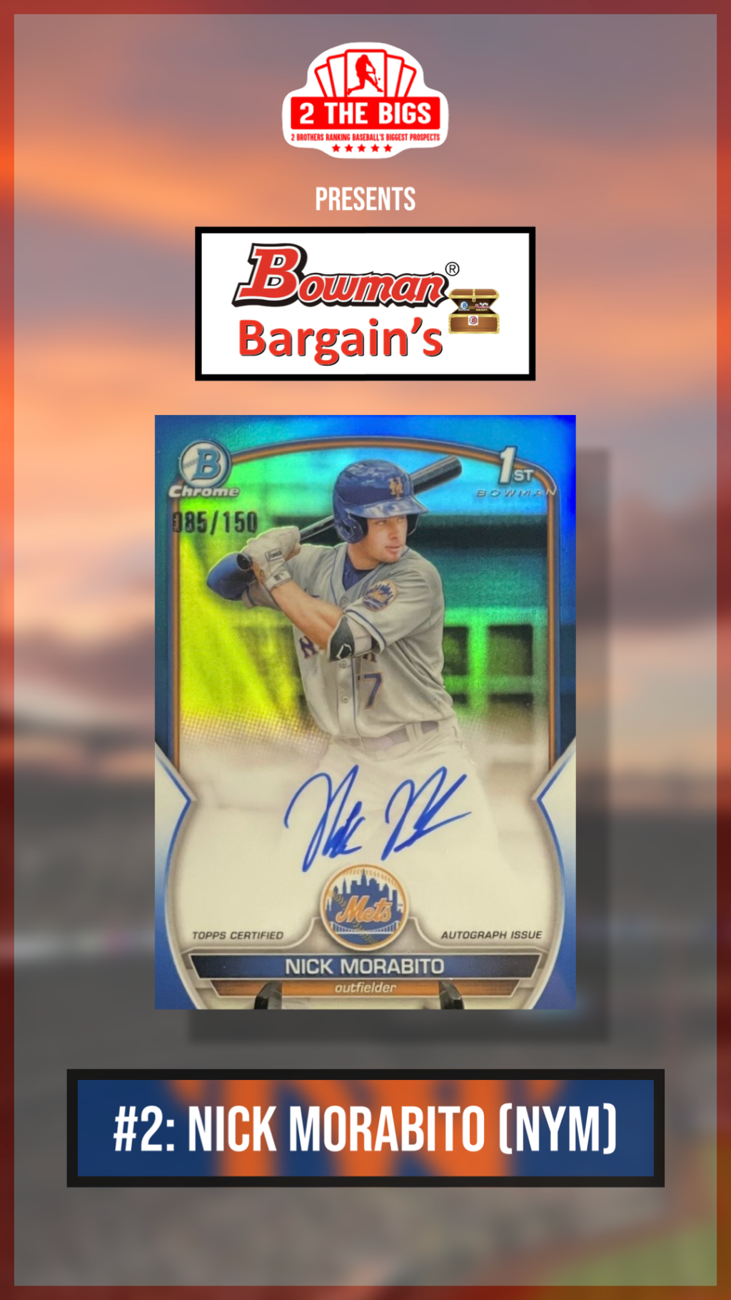 Bowman Bargains #2: Nick&nbsp;Morabito