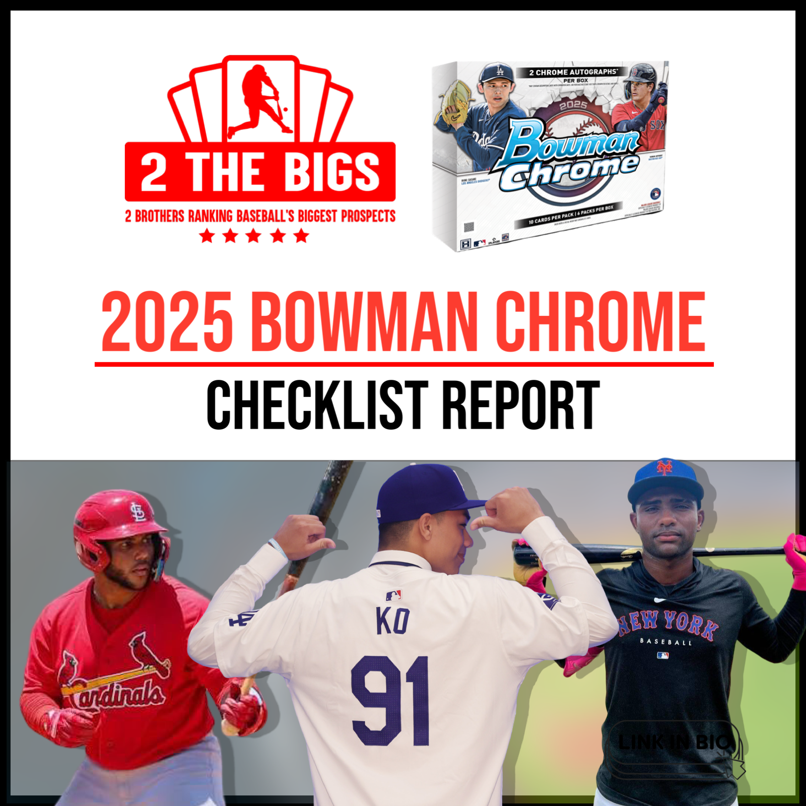 Checklist Reports: 2025 Bowman Chrome