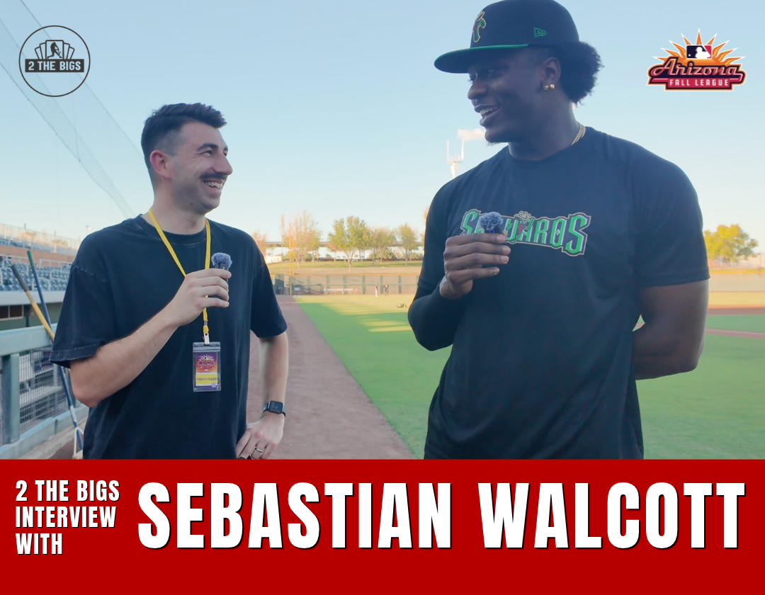 SEBASTIAN WALCOTT Interview: Top MLB Prospect Talks Swing Adjustments, Power Surge & 2027 | AFL 2026