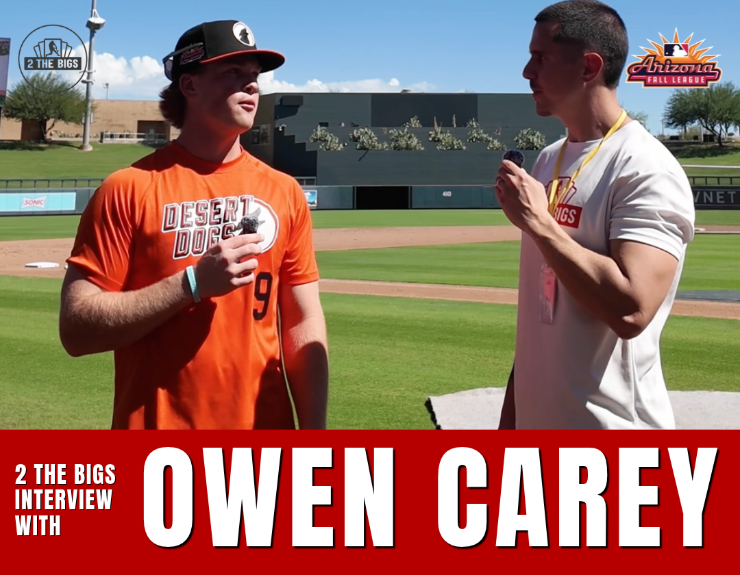 OWEN CAREY Interview: Fast Rising Braves Prospect on Call-Up, Fall League & Hockey Roots | AFL 2026